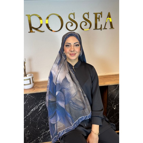 Desenli Bambu Şal 029